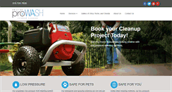 Desktop Screenshot of pristineprowash.com